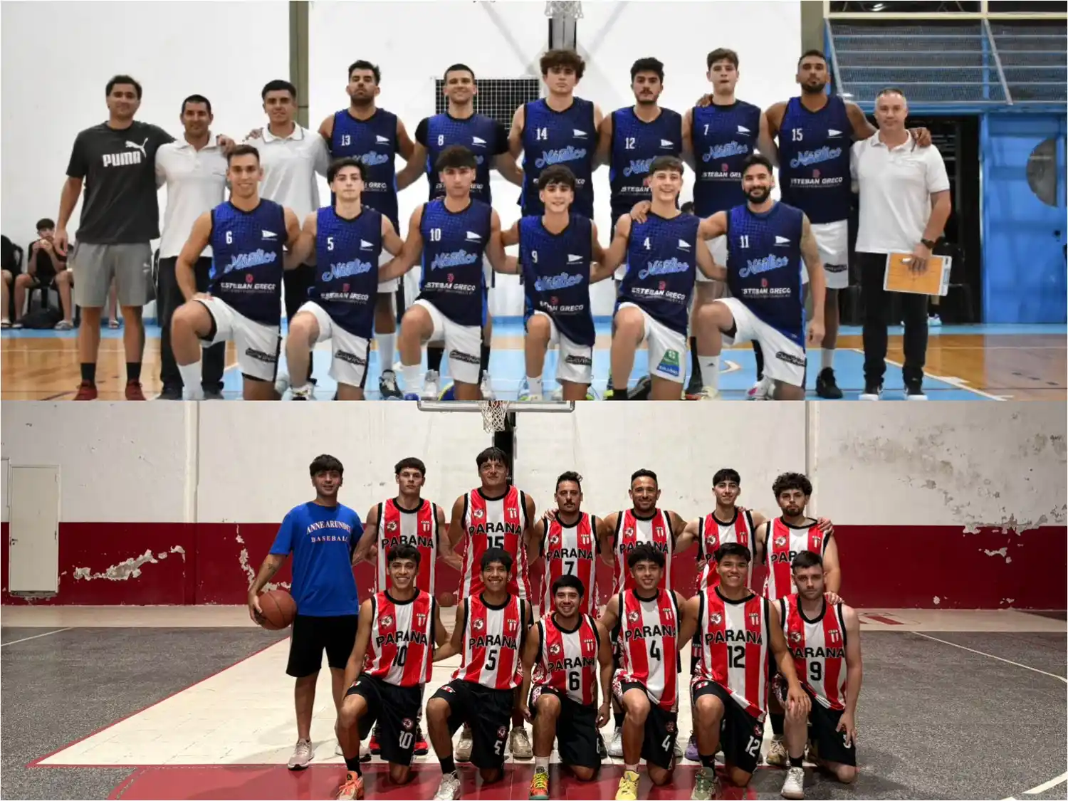 Náutico y Paraná, representantes de San Pedro en la ABZC 2026.