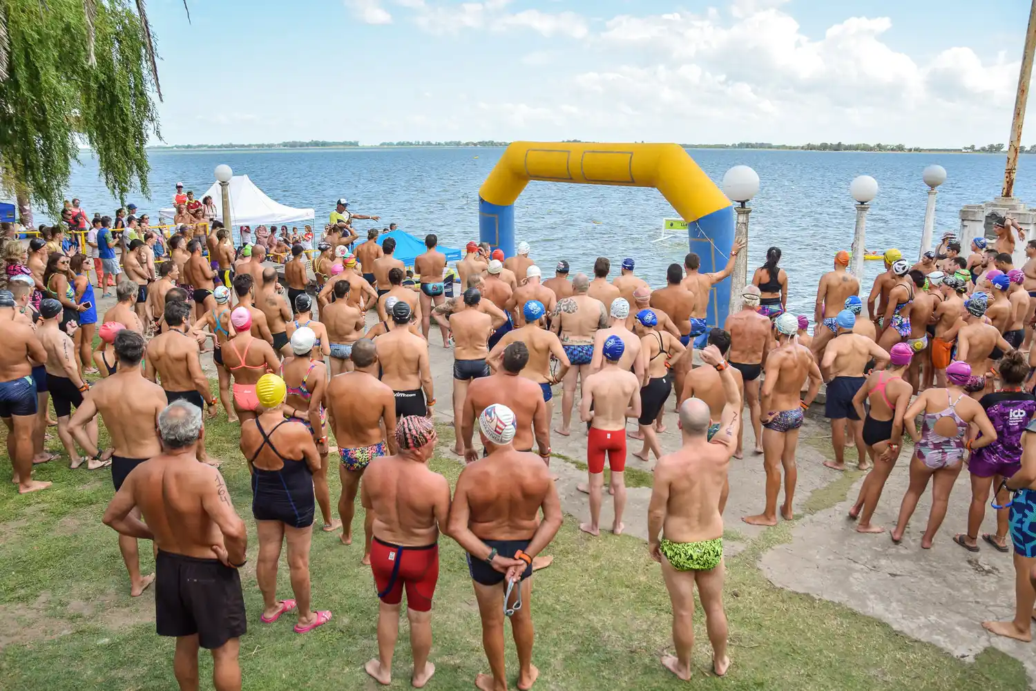 Vuelve la competencia de Aguas Abiertas a la laguna de Chascomús