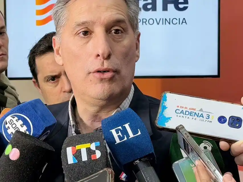Pablo Olivares, ministro de Economía de la provincia de Santa Fe. Foto: GSF