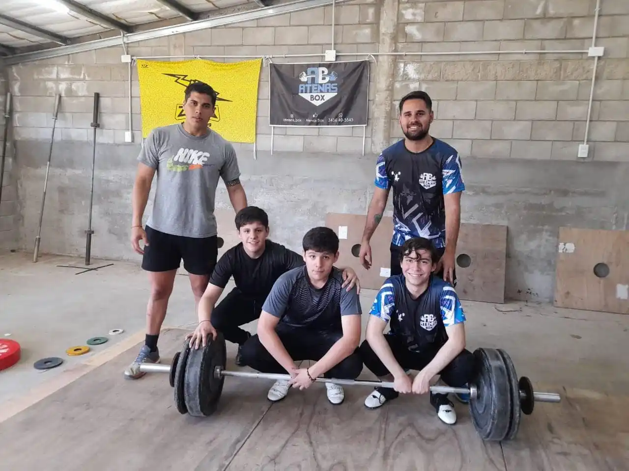 Juegos Evita: Victorienses ganadores en Levantamiento Olímpico