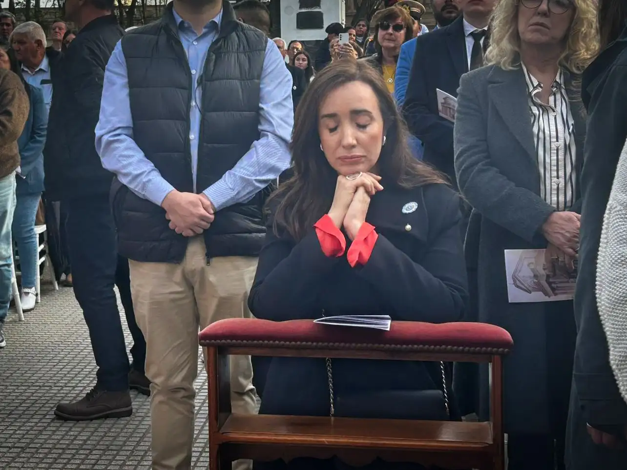 Victoria Villarruel en San Pedro