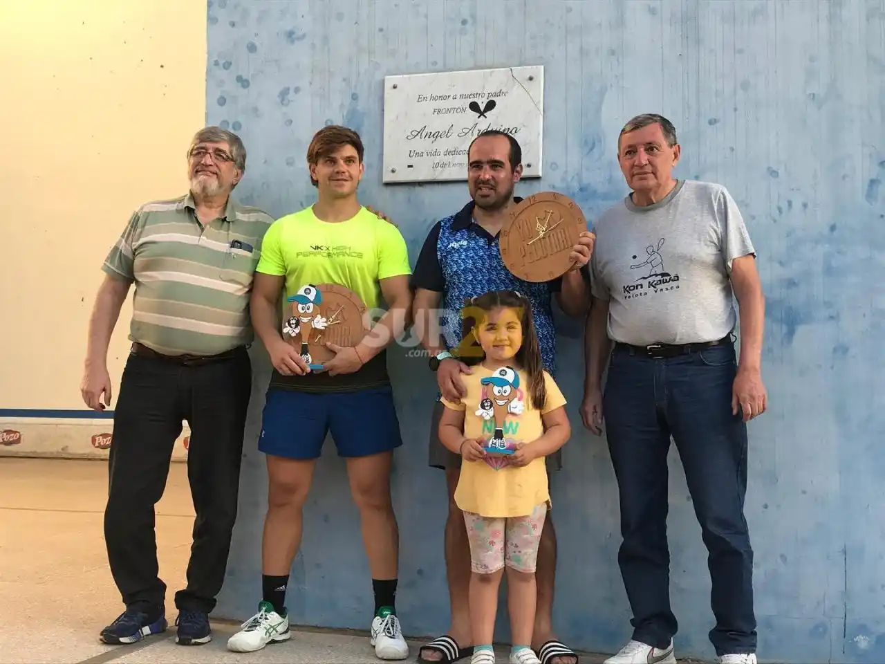 La 18va Copa Angel Arduino fue para Zapata y Arnau