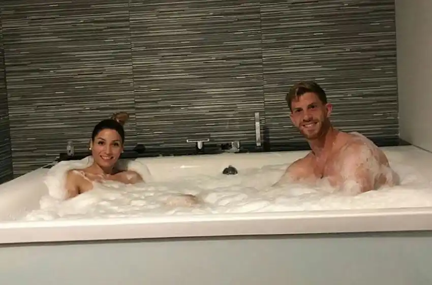 El curioso posteo de Ansaldi en su día de descanso