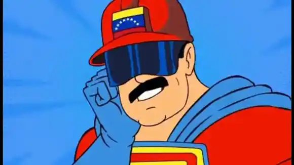 ¿PODRÁ RESOLVER LA CRISIS DE VENEZUELA? Maduro tiene un comic y se llama Súper Bigote
