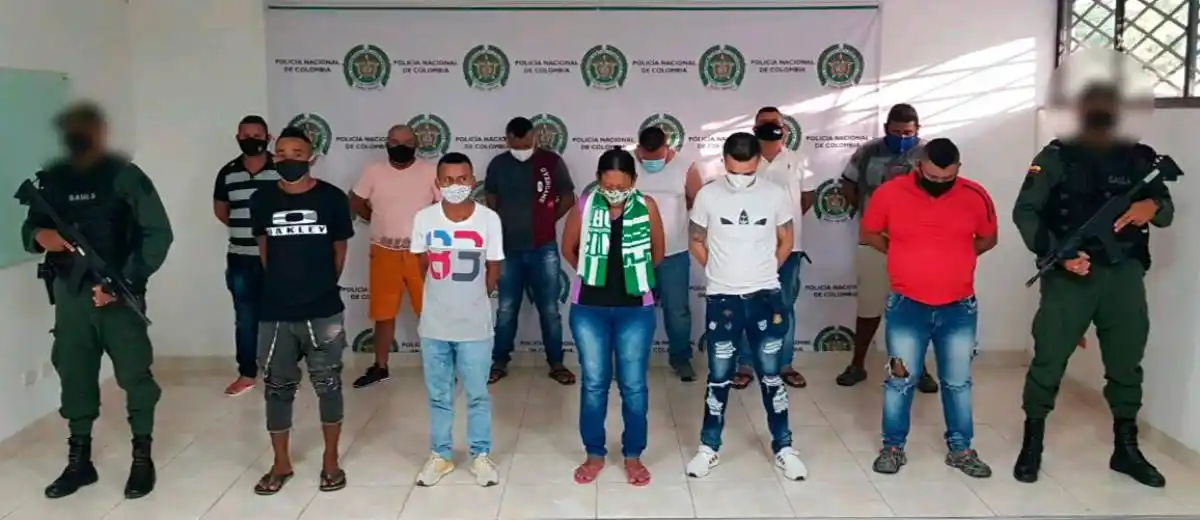 Cayeron 33 integrantes del «Clan del Golfo»