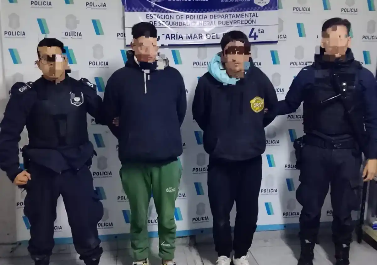 Dos hombres fueron aprehendidos por robo de vehículos