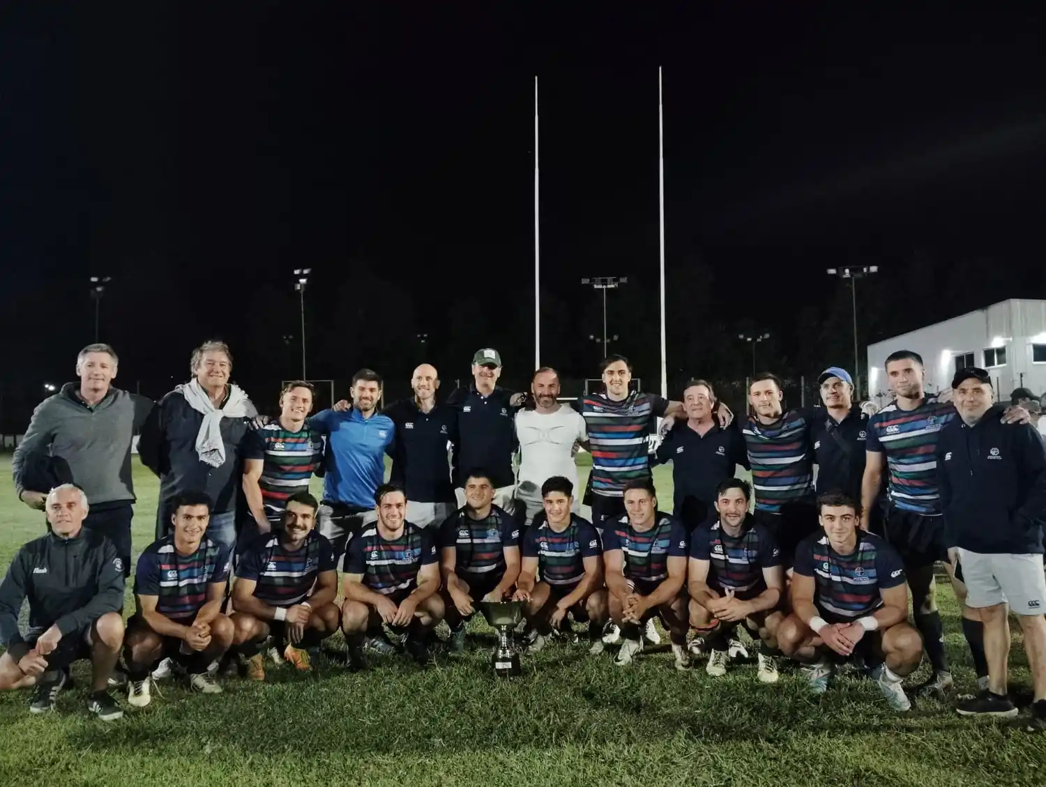 El equipo que ganó la Copa de Oro del Seven de la República.