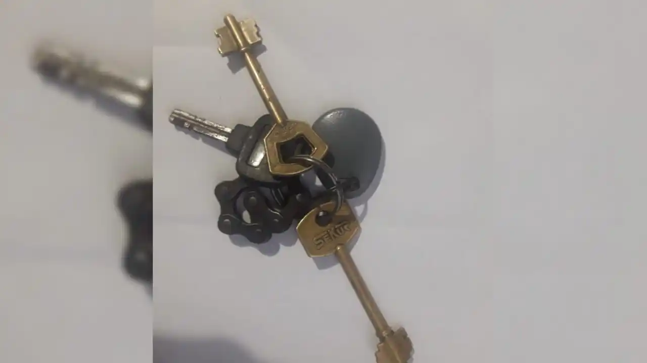 Marga encontró un juego de llaves