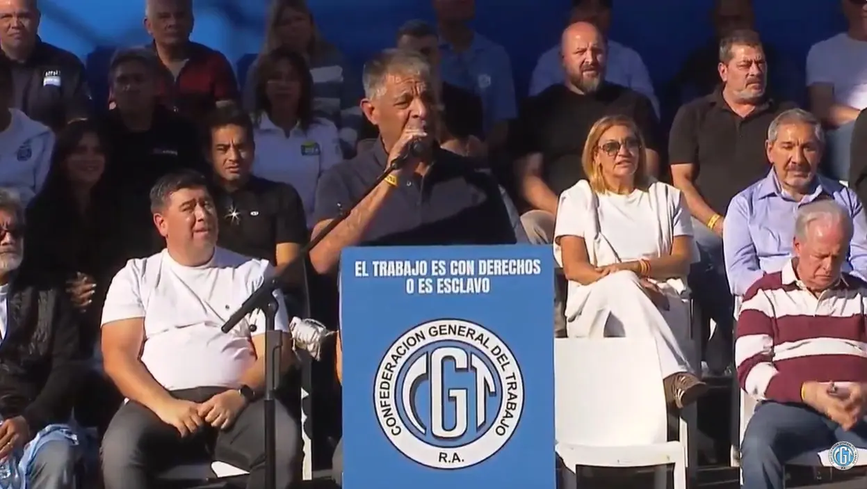 Octavio Arguello, titular de la CGT