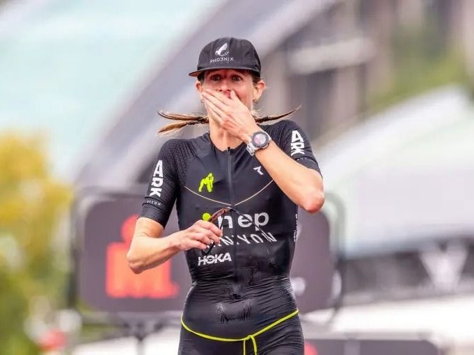 La triatleta dio positivo en el control antidoping