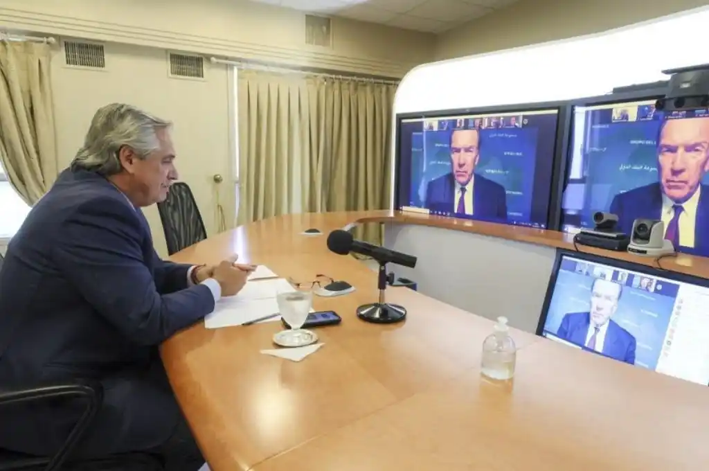 Fernández y el titular del BM dialogaron sobre el crecimiento del país