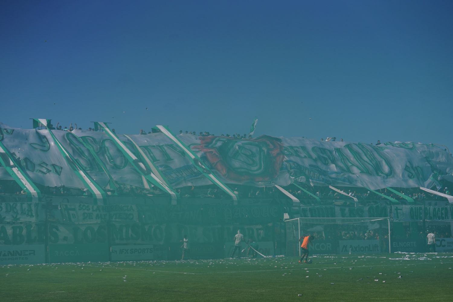Manuel Ruiz retrató el fútbol argentino en su máxima expresión.