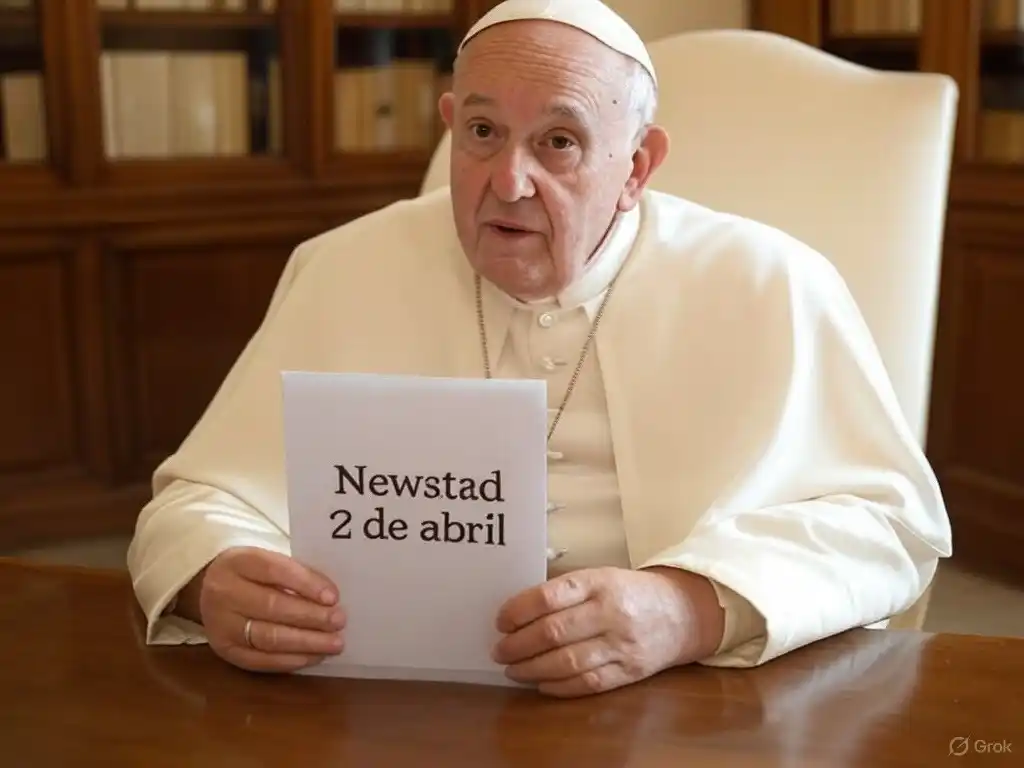 Santoral. Francisco, leyendo el Santoral del 2 de abril.