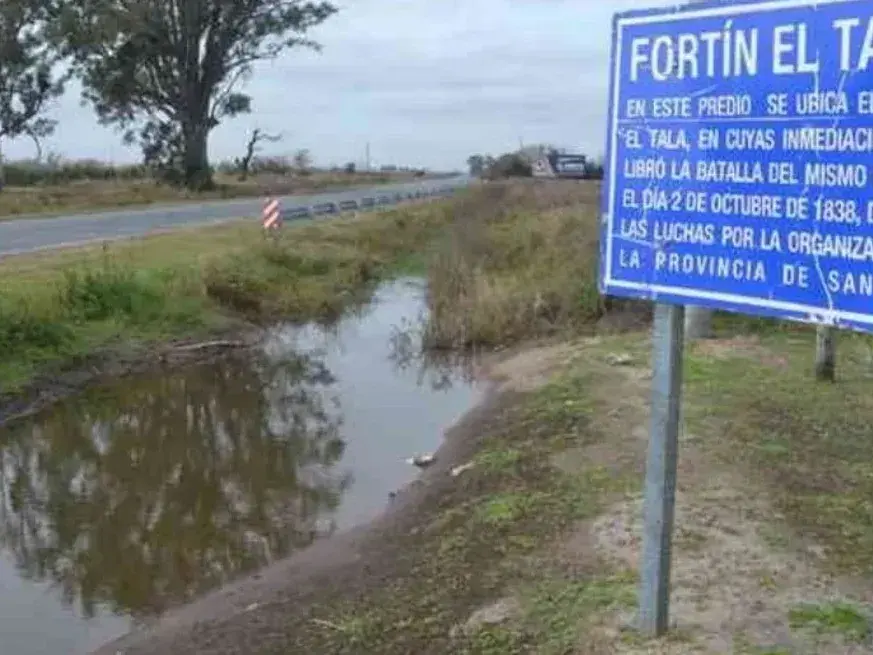 El Fortín El Tala fue declarado patrimonio histórico por su rol defensivo en la historia santafesina.