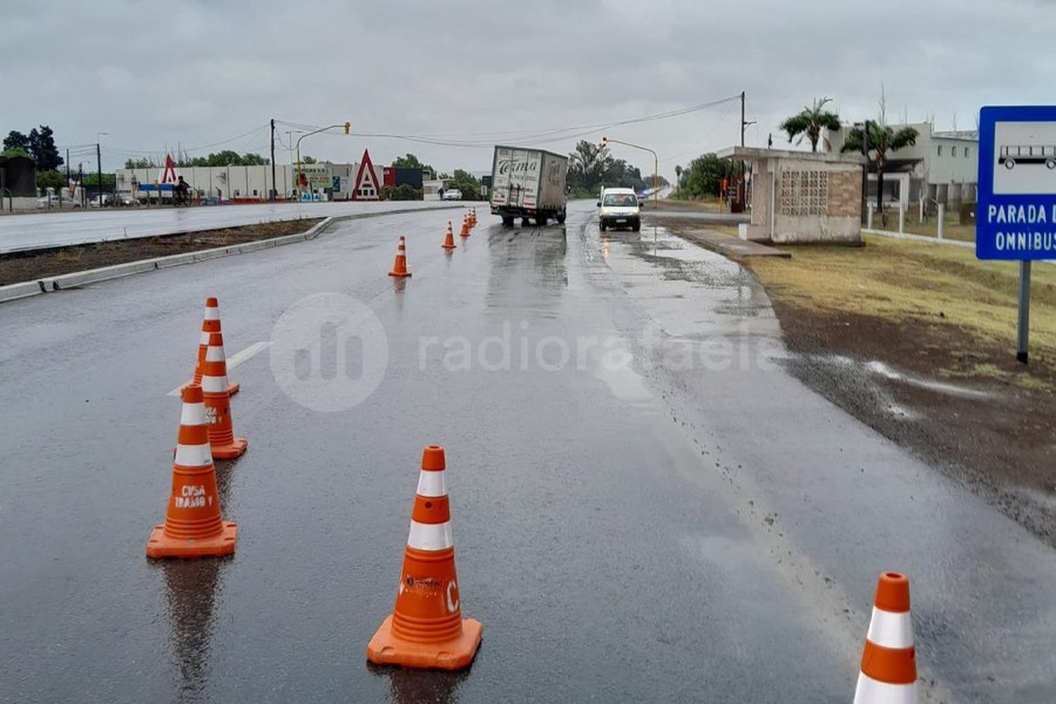 Media calzada obstruida en Ruta Nacional 34: ¿qué ocurrió en el sector?