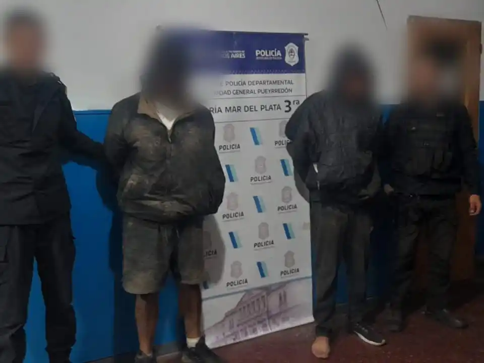 Los aprehendidos tienen  34 y 35 años, ambos son en la ciudad.