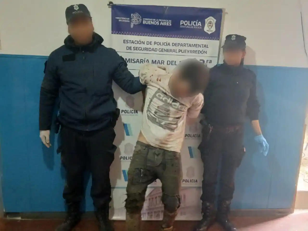 El delincuente fue imputado por "Robo agravado" y enviado a la Unidad Penal N° 44.