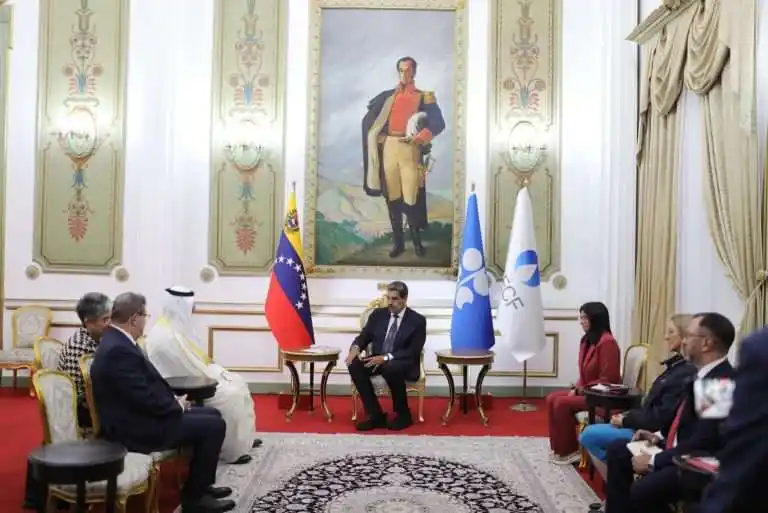 Maduro se reunió con delegaciones de Rusia, China y la Opep: “fue un agrado RECIBIRLOS EN NUESTRA AMADA PATRIA”