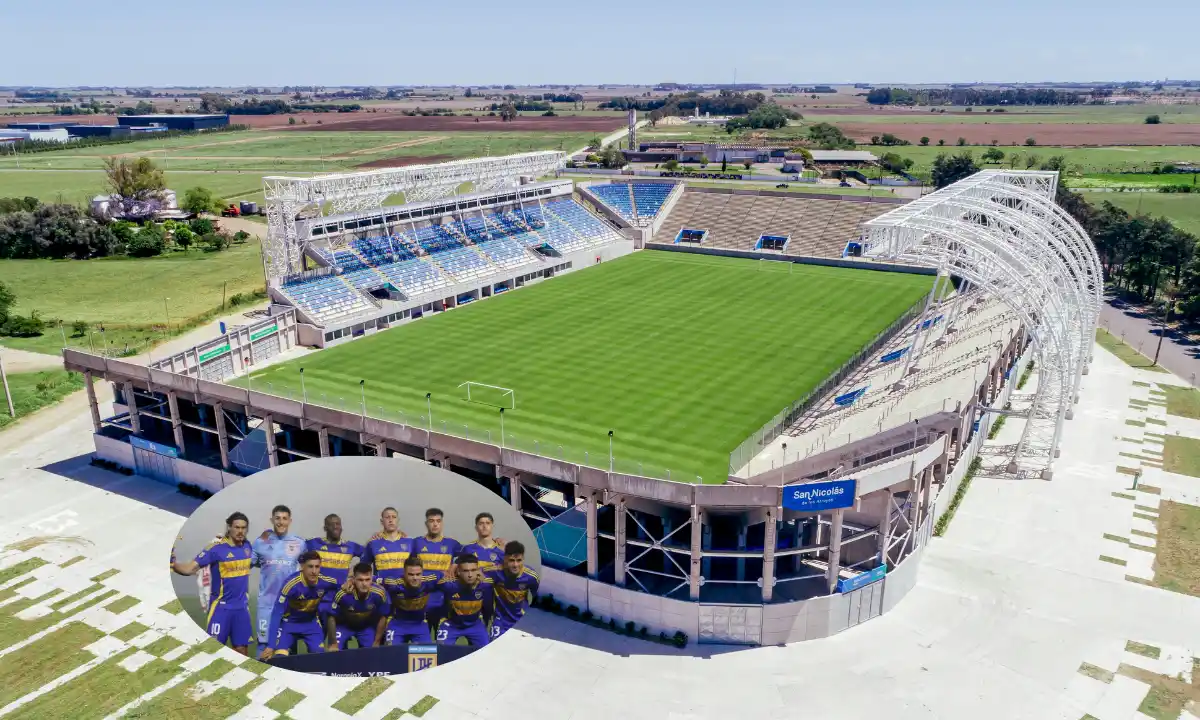 Boca jugará su primer partido del año en San Nicolás.