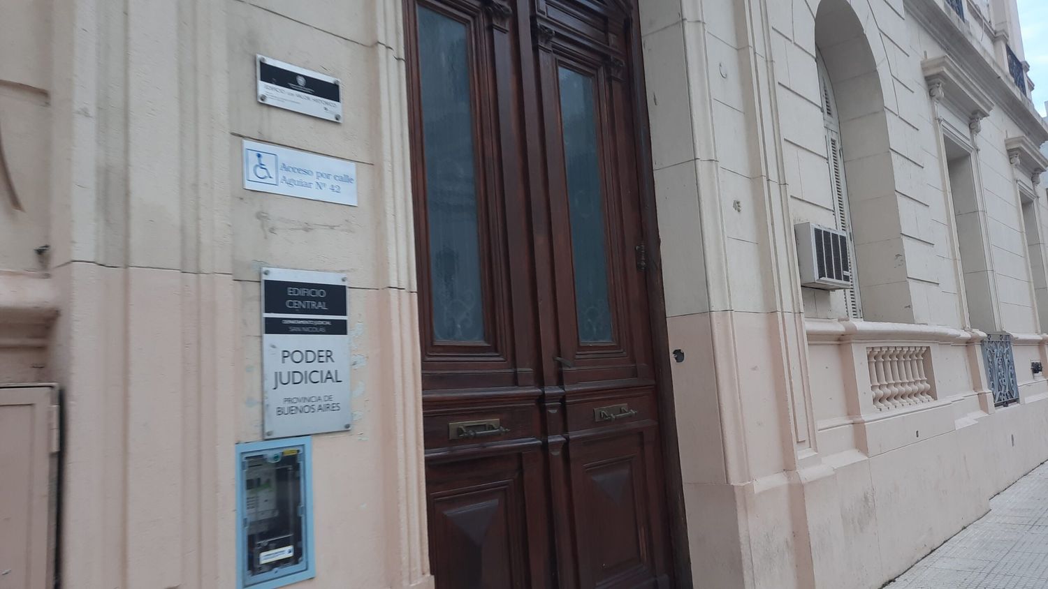 El Palacio de Tribunales nicoleño. Foto: La Opinión.