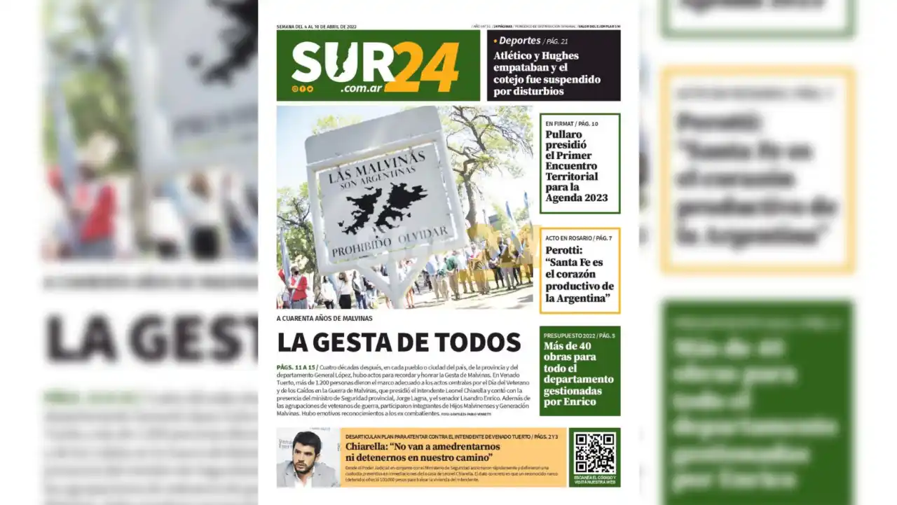 Número 51 de Sur24, para leer o descargar acá
