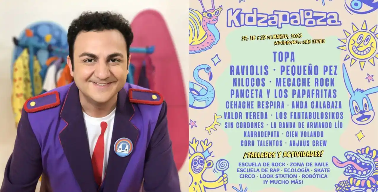 Lollapalooza Argentina confirmó el lineup de Kidzapalooza: cuáles son los shows para los más chicos