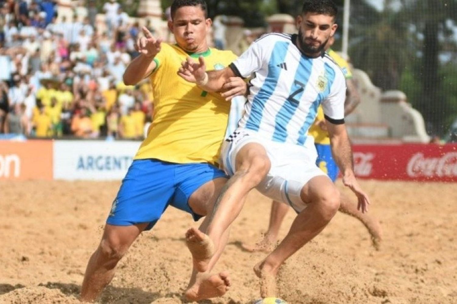 Argentina cayó en la final de la Copa América de Fútbol Playa