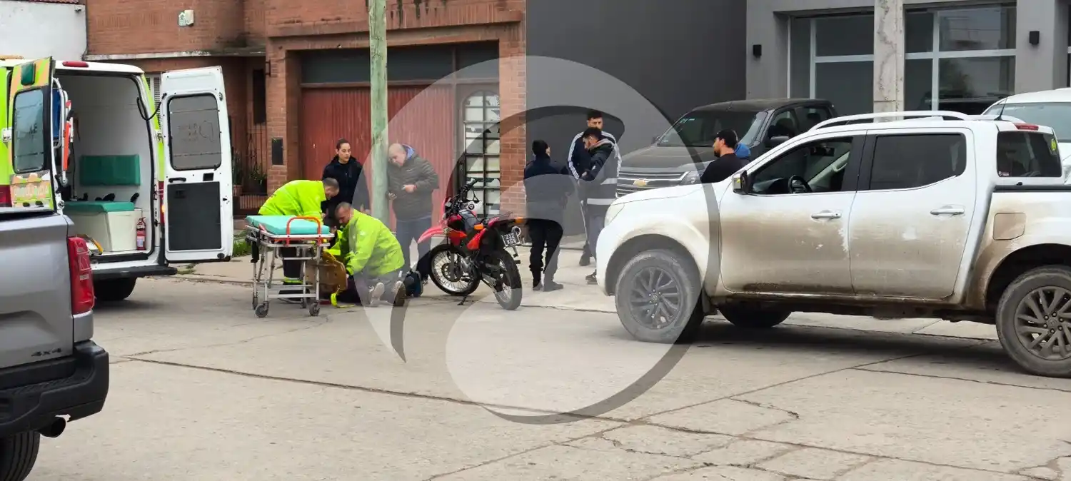 Un hombre fue trasladado al Hospital