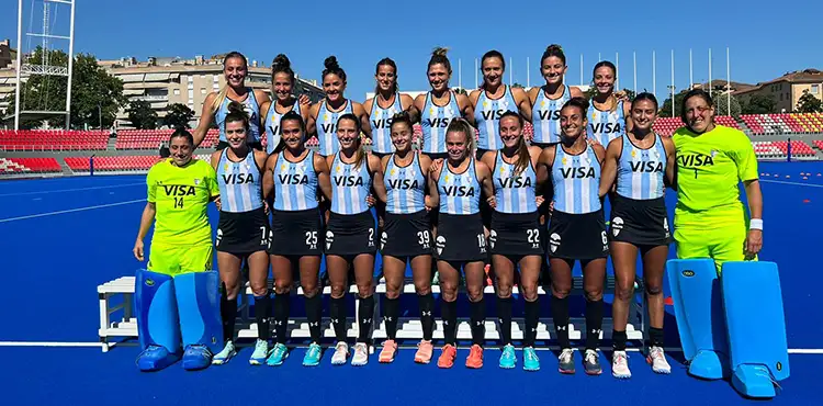 Goleada de Las Leonas en un amistoso