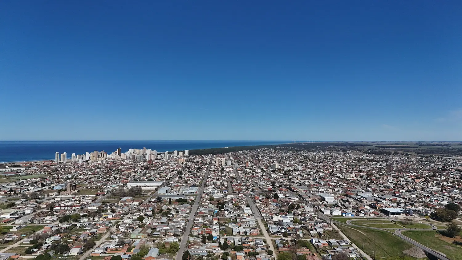 Un paisaje de domingo en la mejor playa argentina
