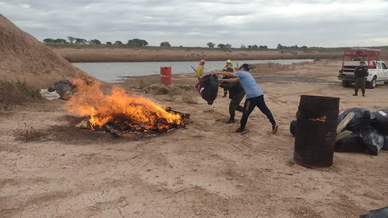 quema de droga incauda justicia federal rafaela gendarmería nacional - 2