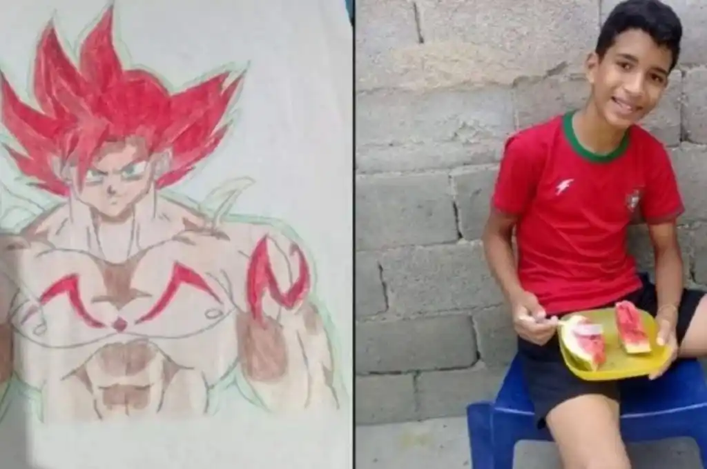 Tiene 14 años y vende sus dibujos en Twitter para ayudar a su familia