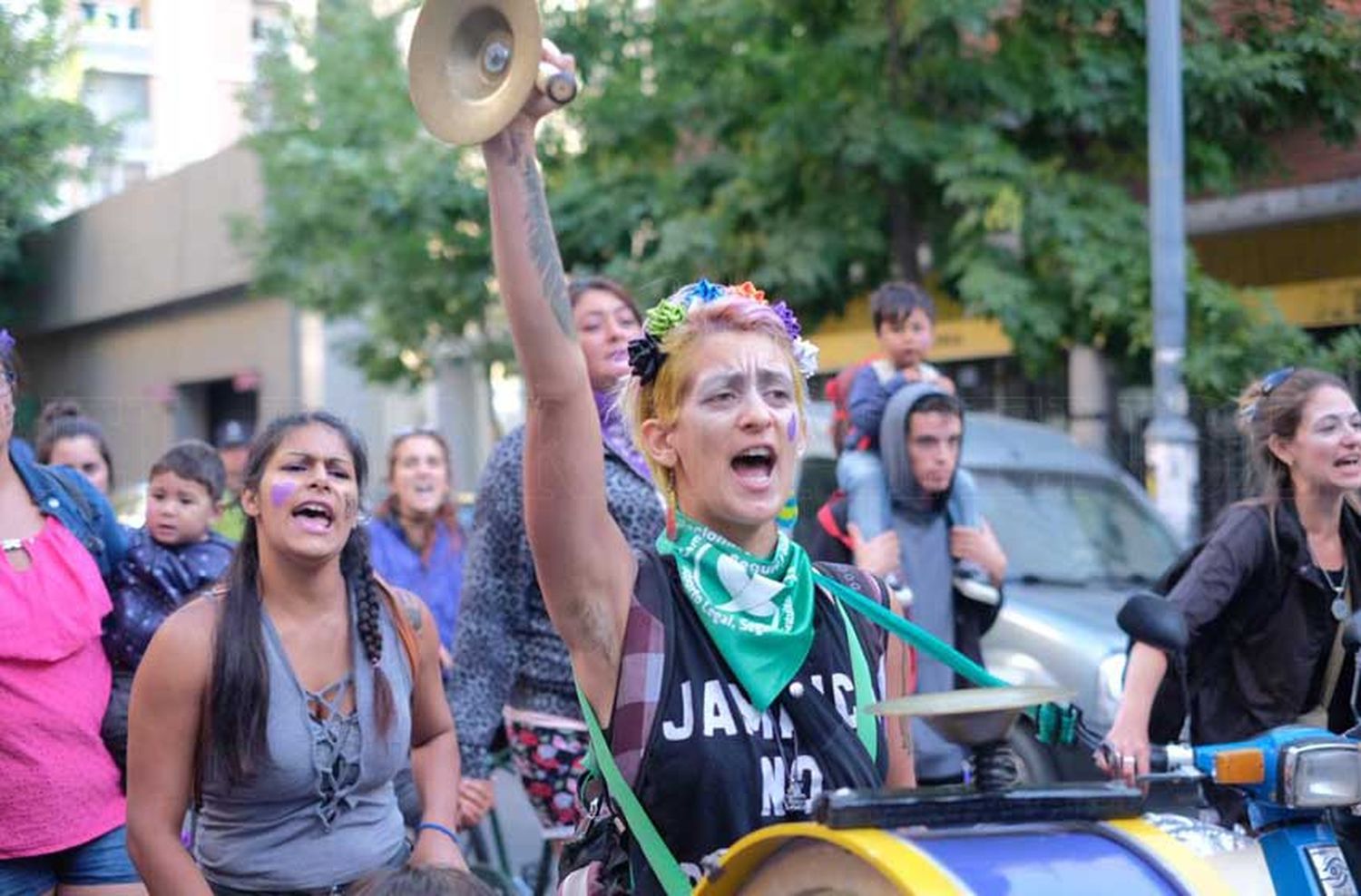 El Paro de Mujeres se hace sentir en la ciudad