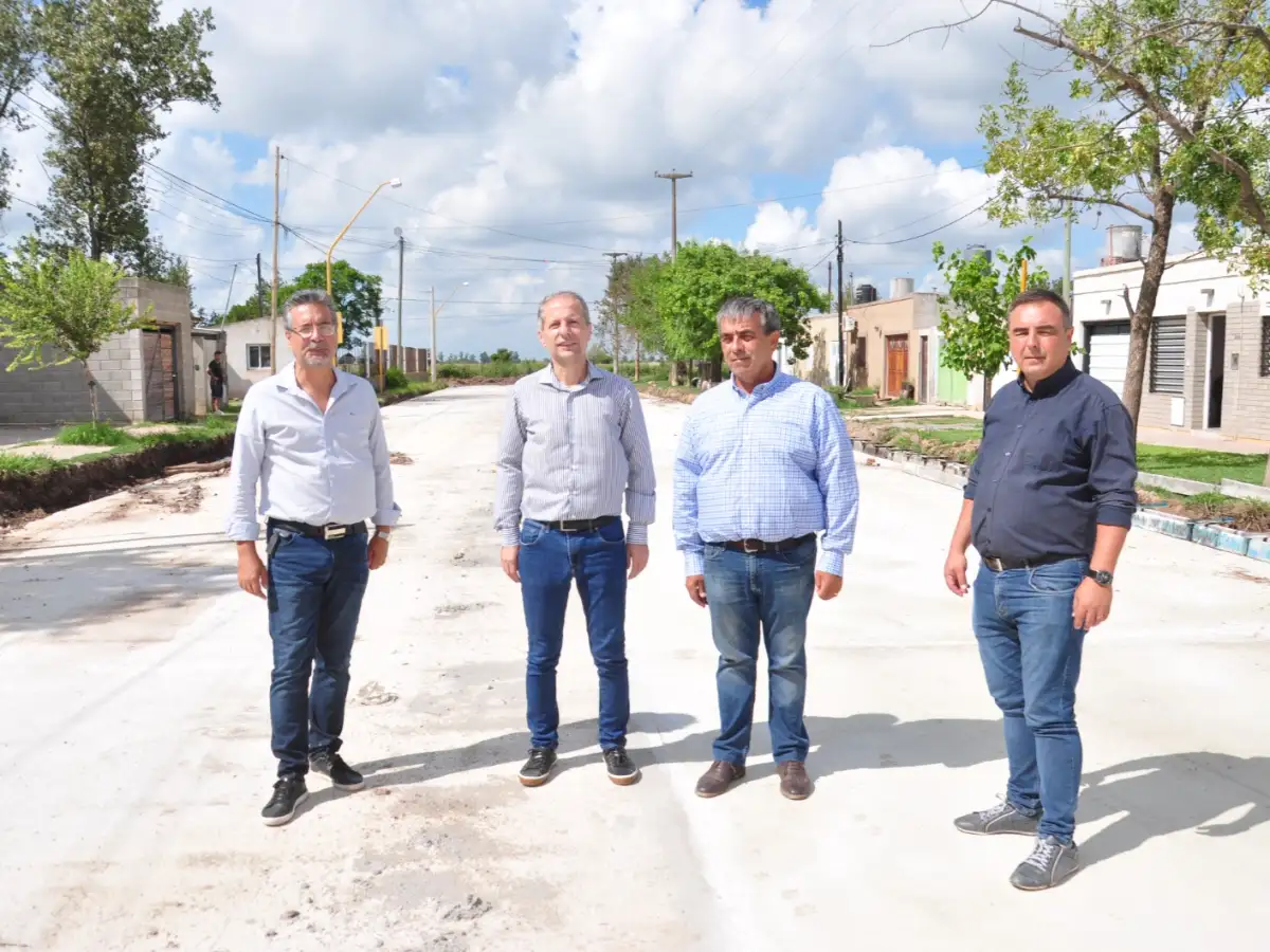 Pavimento en Av. Antártida: los trabajos entraron en su etapa final      