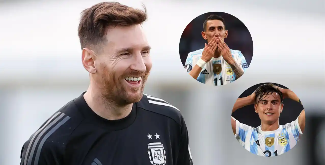 Lionel Messi habló sobre las lesiones de Paulo Dybala y Ángel Di María