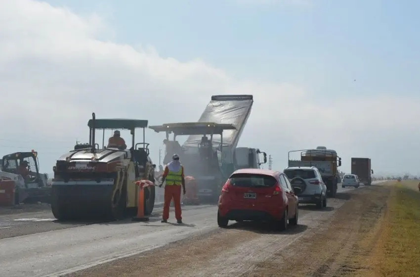 Retomarán la obra en la autopista del tramo Rosario-Roldán