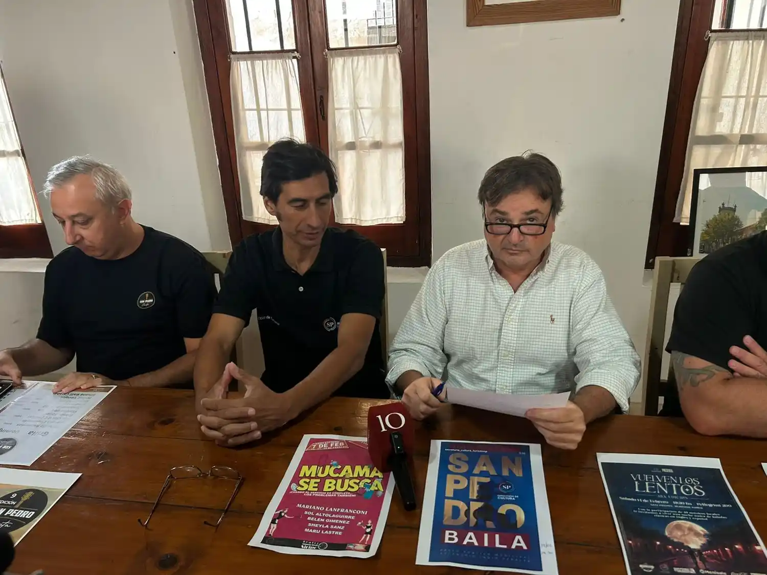 Las actividades fueron anunciadas por el director de Cultura y Turismo.