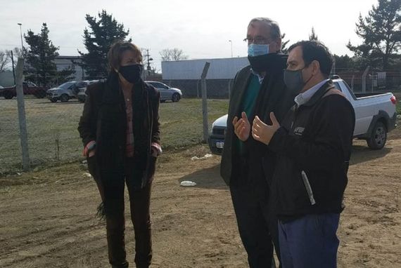 Lunghi confirmó que en breve comenzará a funcionar la zona primaria aduanera