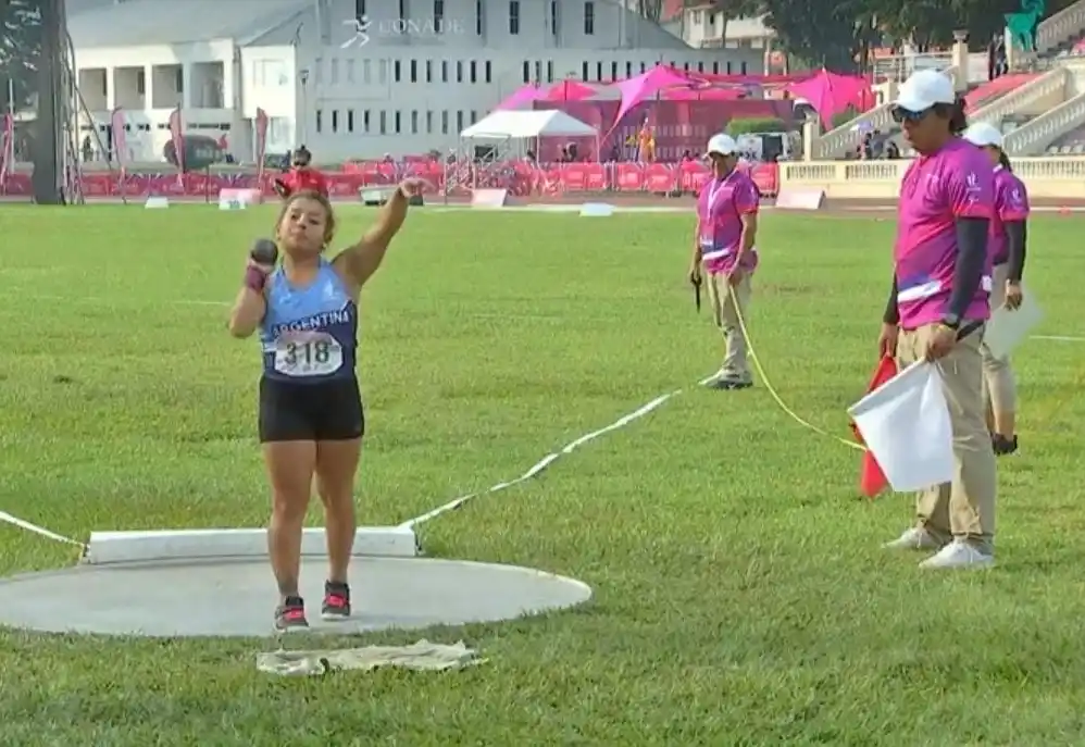 Mejor marca personal: Antonella Ruiz Díaz fue medalla de oro en bala en Xalapa