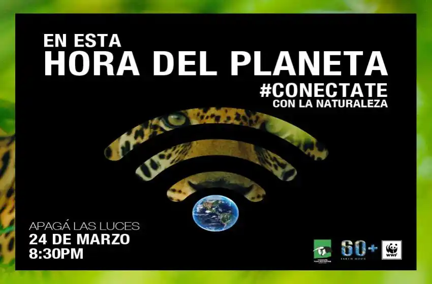 Se realizará este sábado una nueva edición de "La Hora del Planeta"