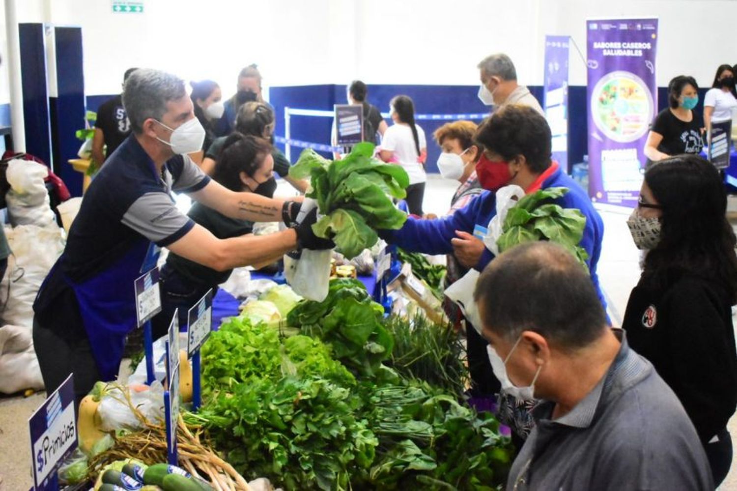 Soberanía Alimentaria con gran concurrencia en el San Francisco