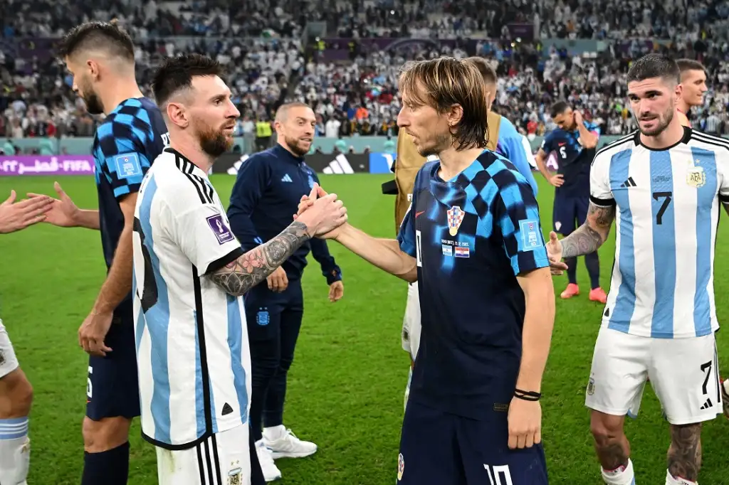 Modric: "Argentina fue un justo ganador"