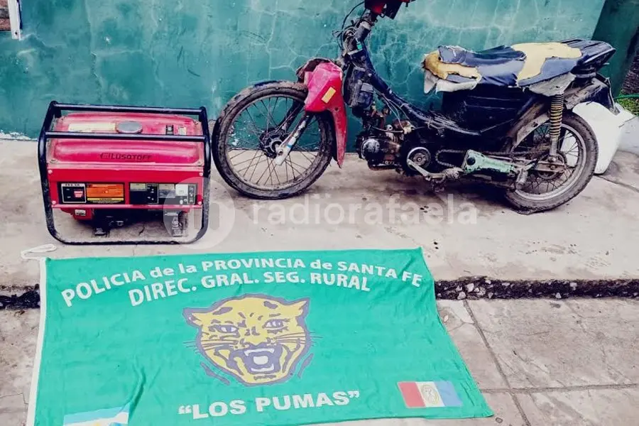 Robaron un grupo electrógeno en zona rural y lo pusieron a la venta en Facebook
