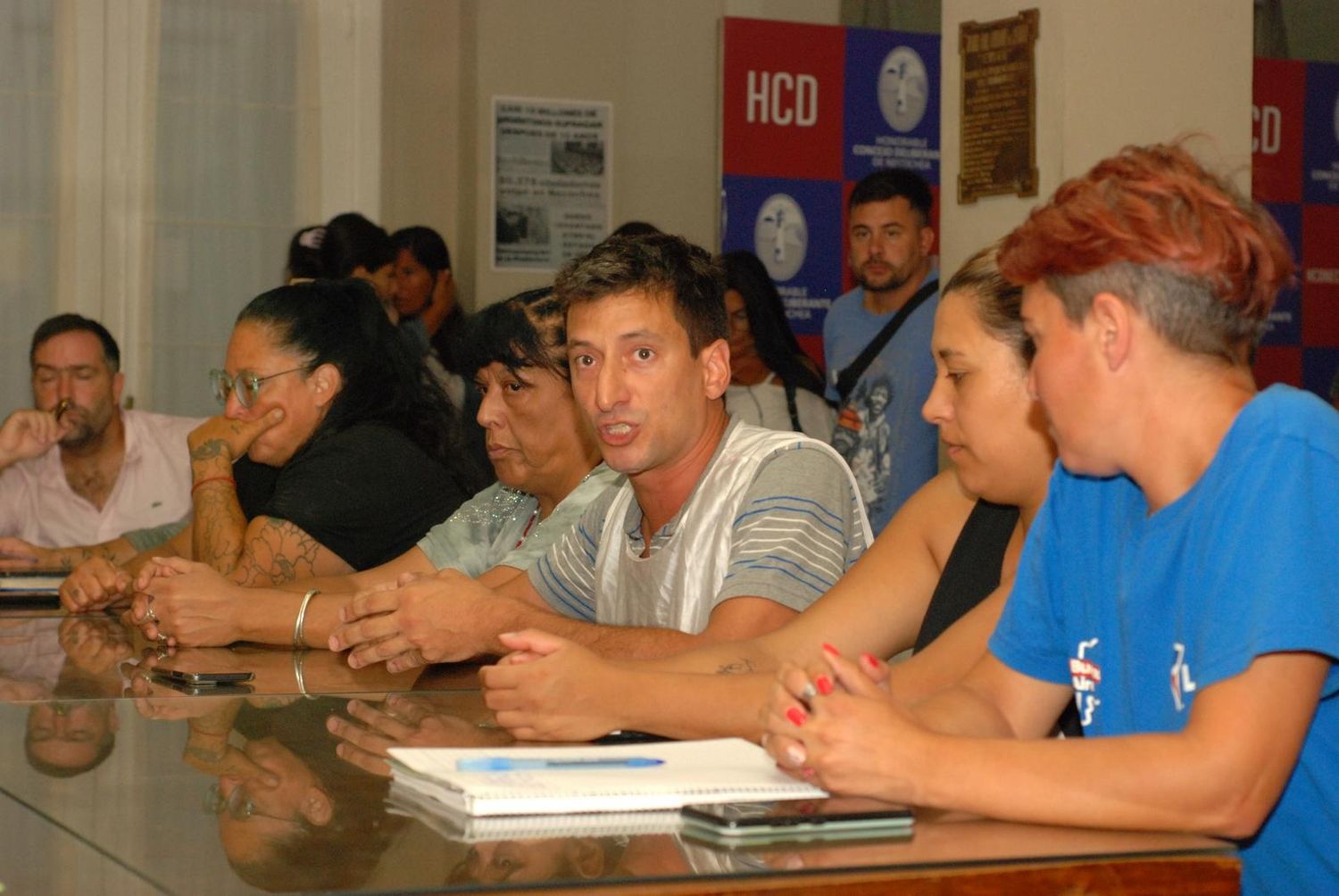 Reunión en el Concejo