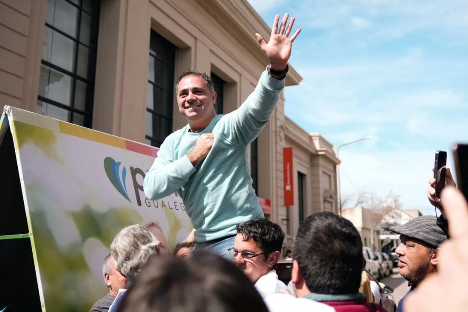 La reacción de Davico tras ser habilitado para competir por la intendencia de Gualeguaychú