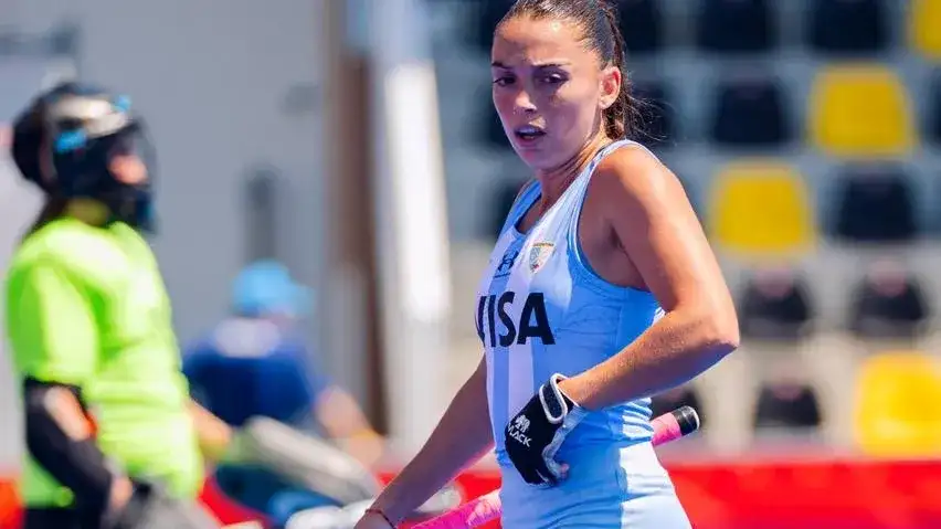 Bruggesser disputa su primer Mundial con Las Leonas.