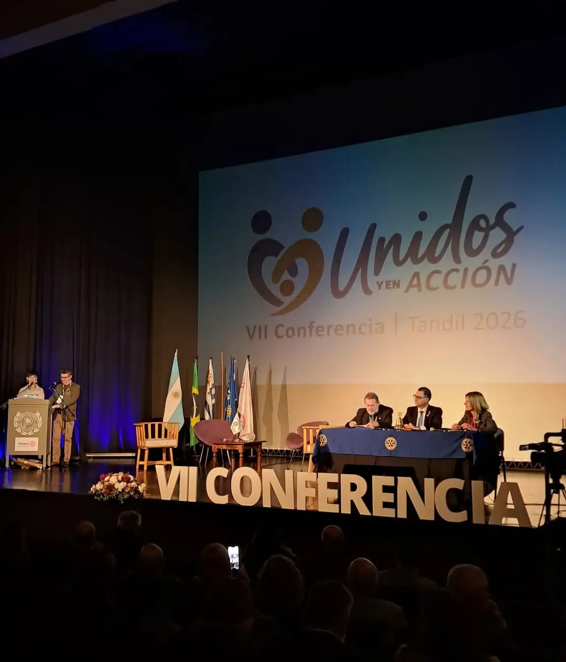 Tras tres jornadas intensas de trabajo, camaradería y formación, finalizó la VII Conferencia del Distrito 4921 de Rotary Internacional.