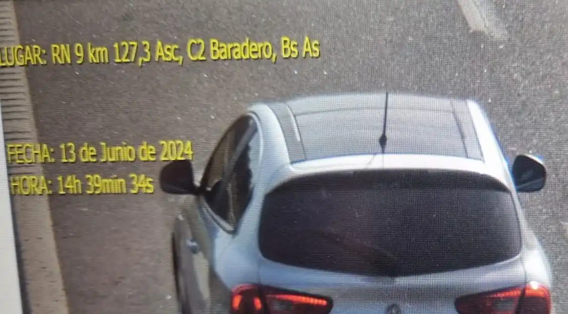 Las fatales fotomultas de un radar en Baradero. Los montos van desde los 200 mil en adelante.