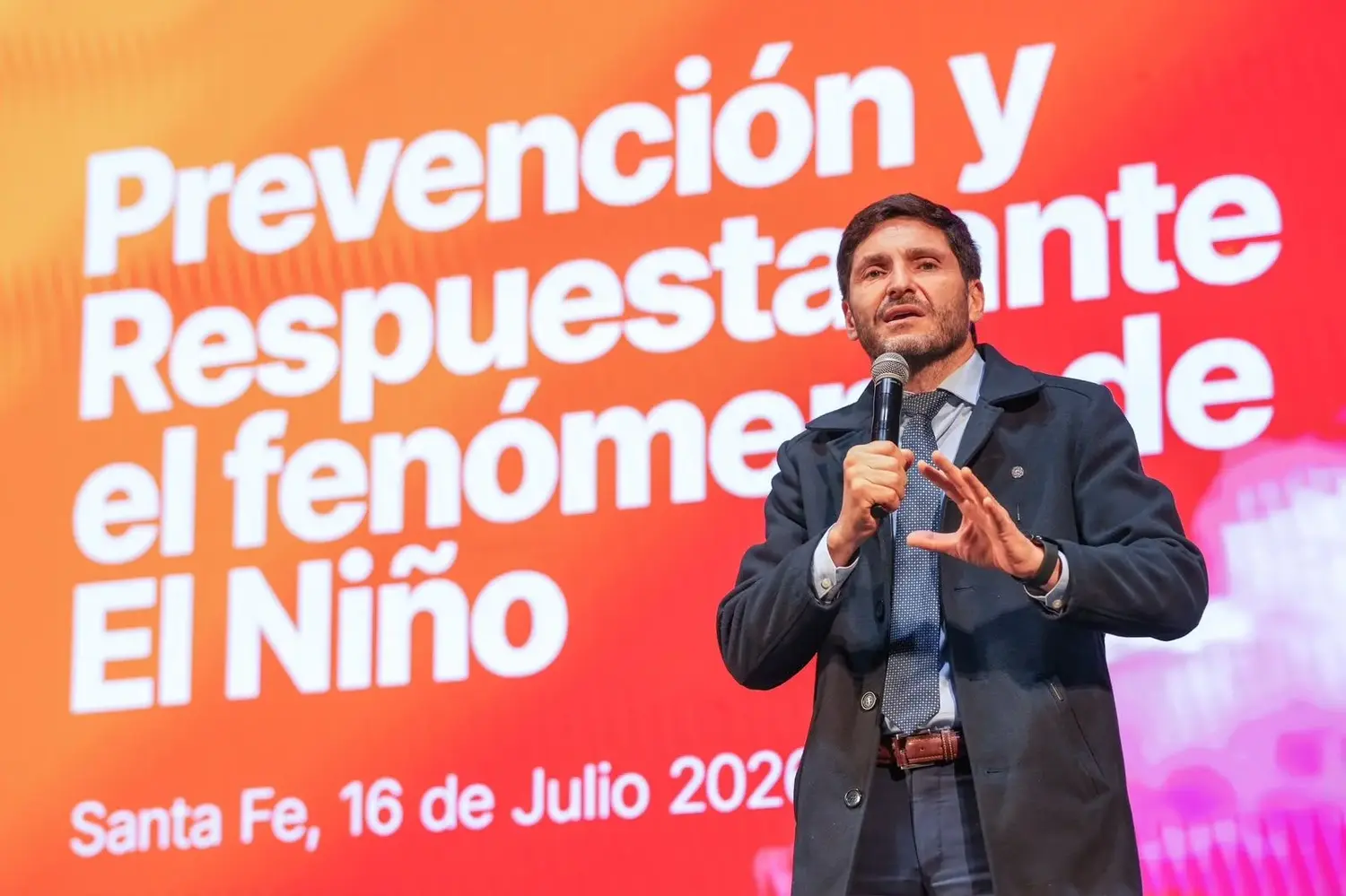 Pullaro aseguró que Santa Fe está “mucho mejor preparada” ante un posible fenómeno de El Niño
