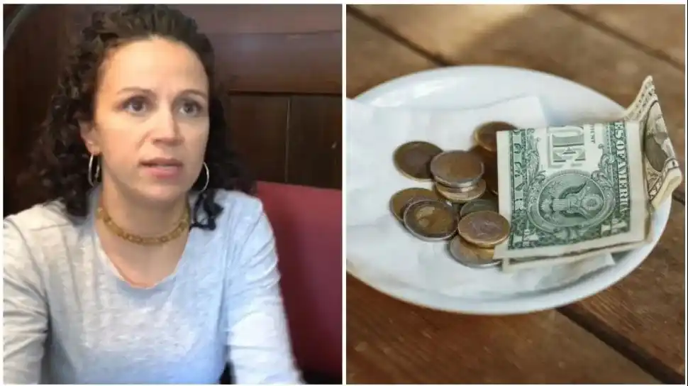"Me voy a desmayar": la reacción de una moza al recibir una propina se volvió viral